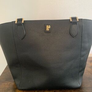 Unbranded black and red tote